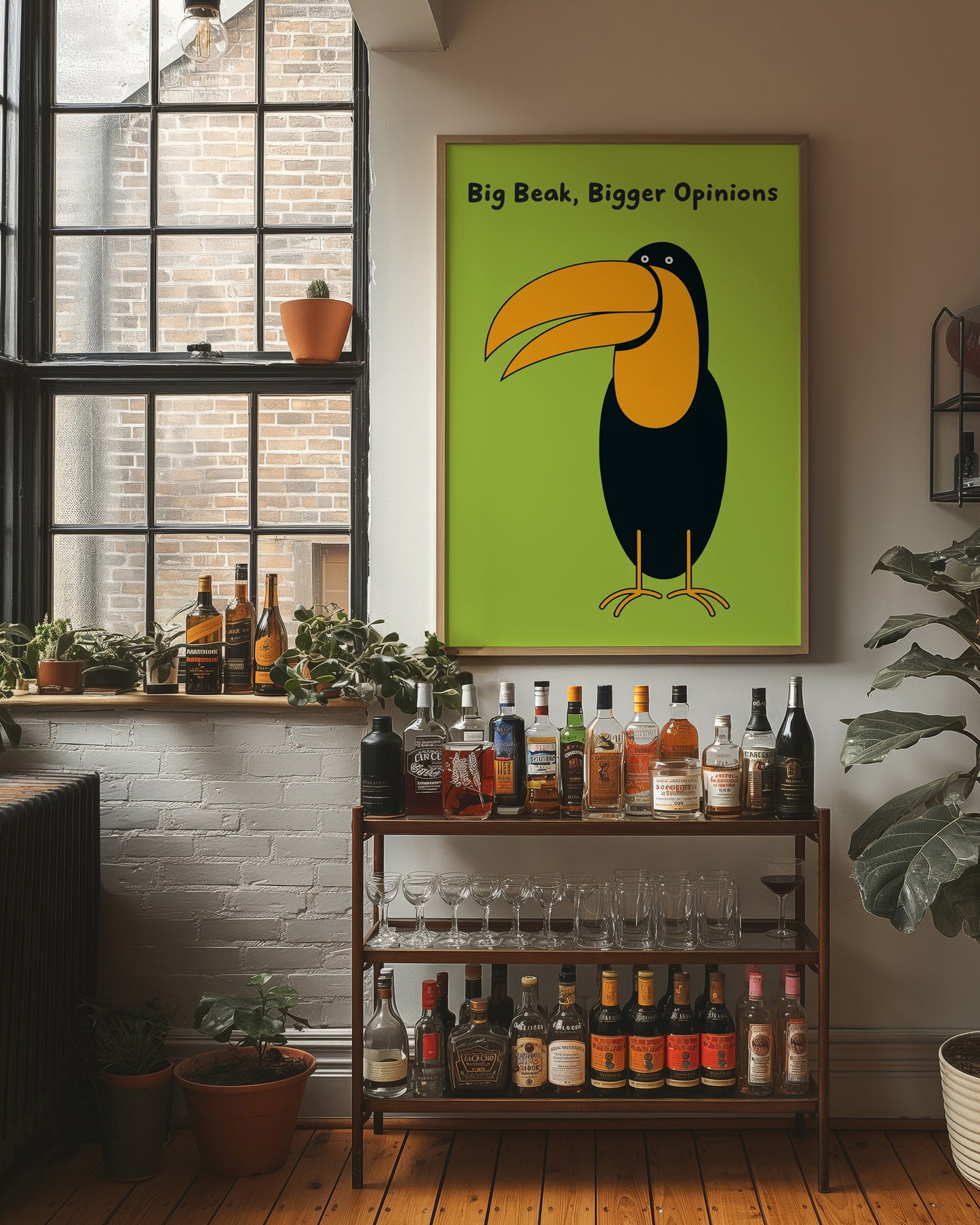 Big Beak, Bigger Opinions