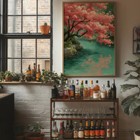 Blossoms Meet the Jade Water