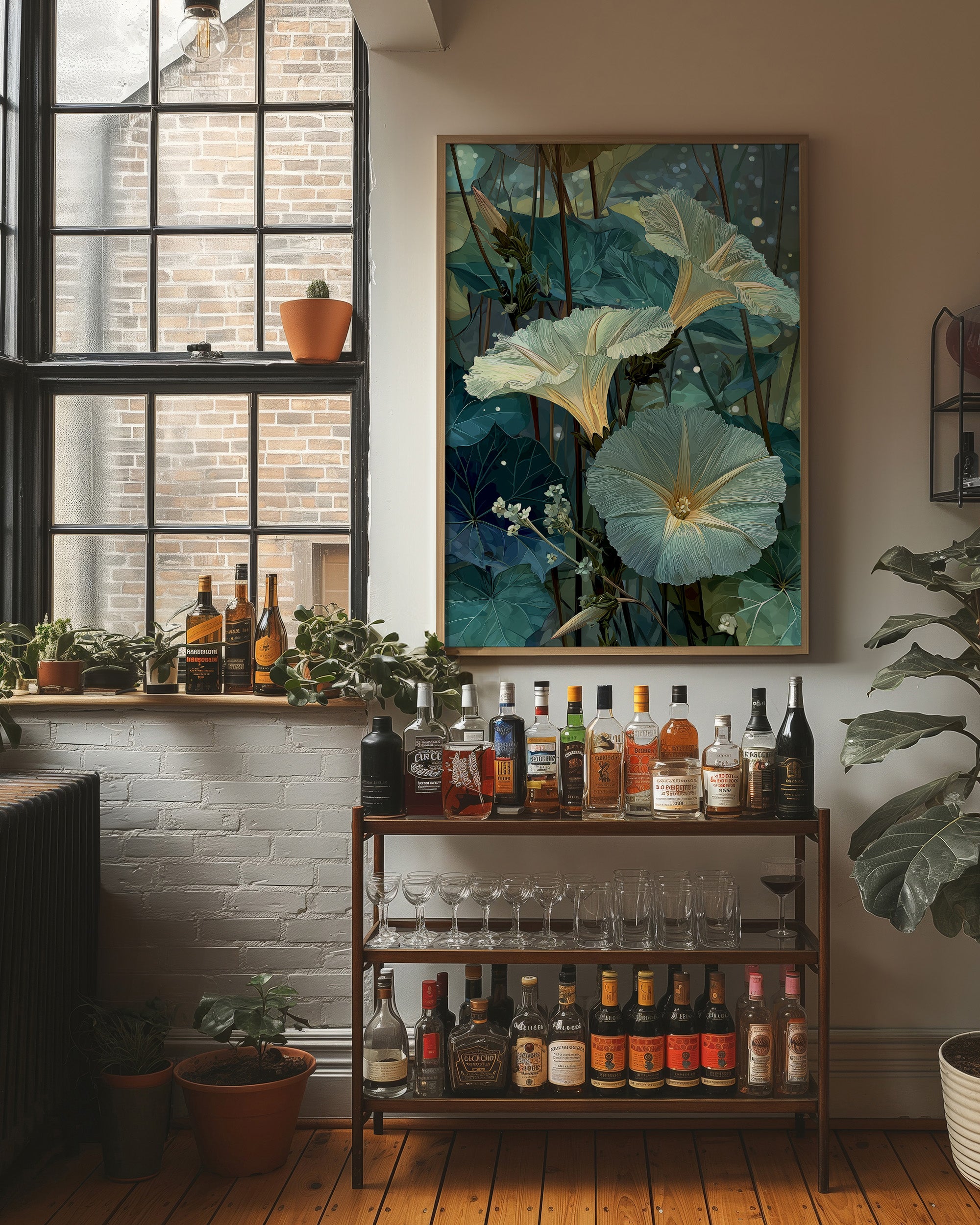 Fireflies Among the Blooms