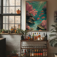 Reef of Sunlit Coral
