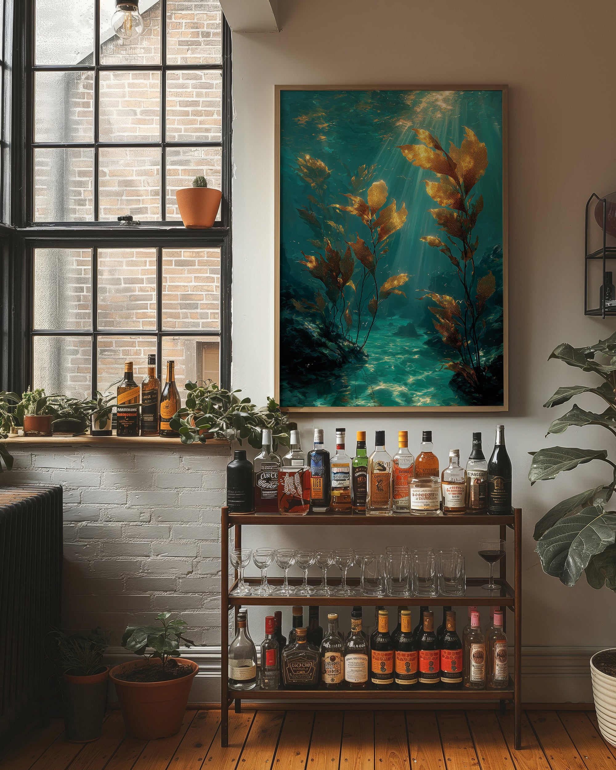 The Golden Kelp Forest