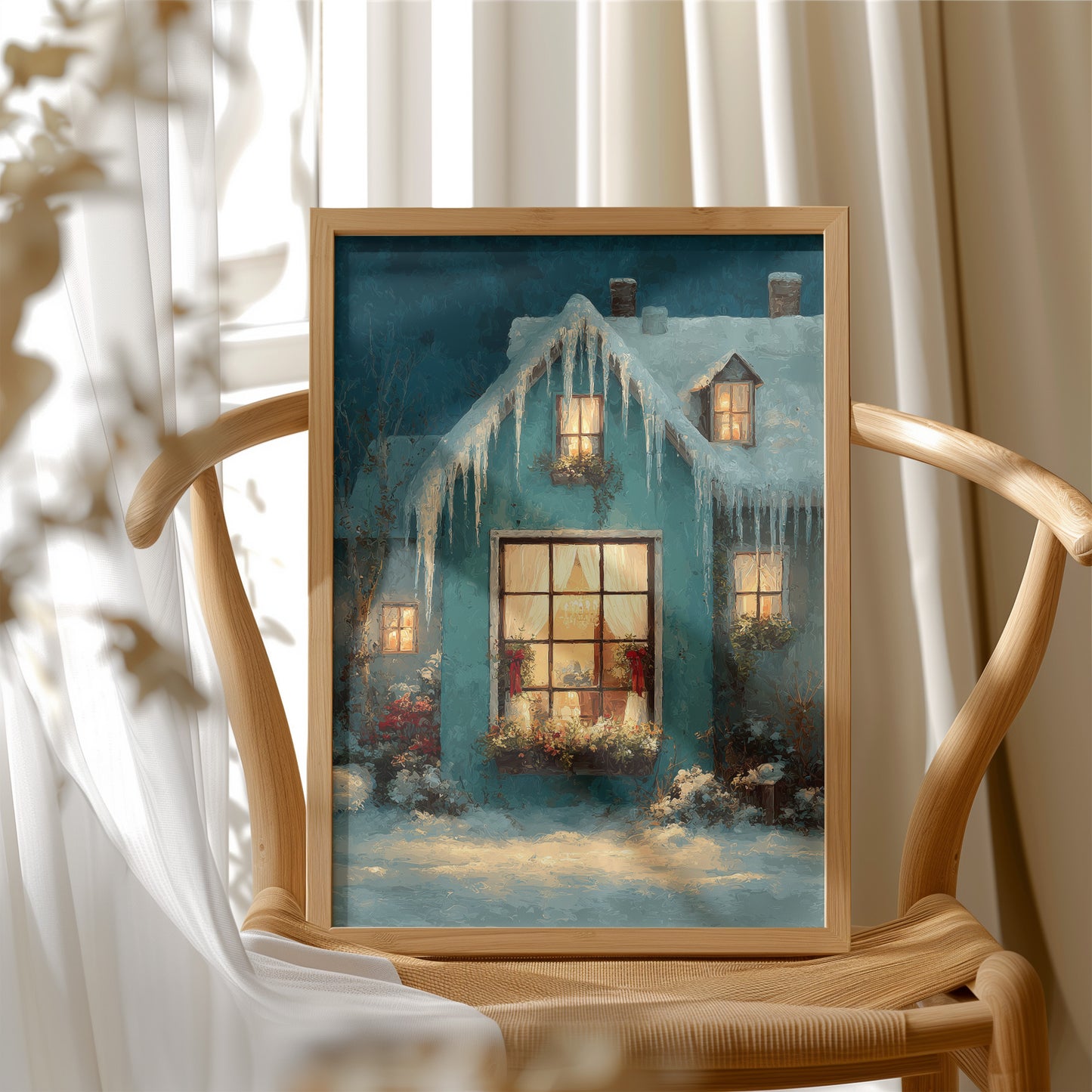 Icicles and Warm Windows