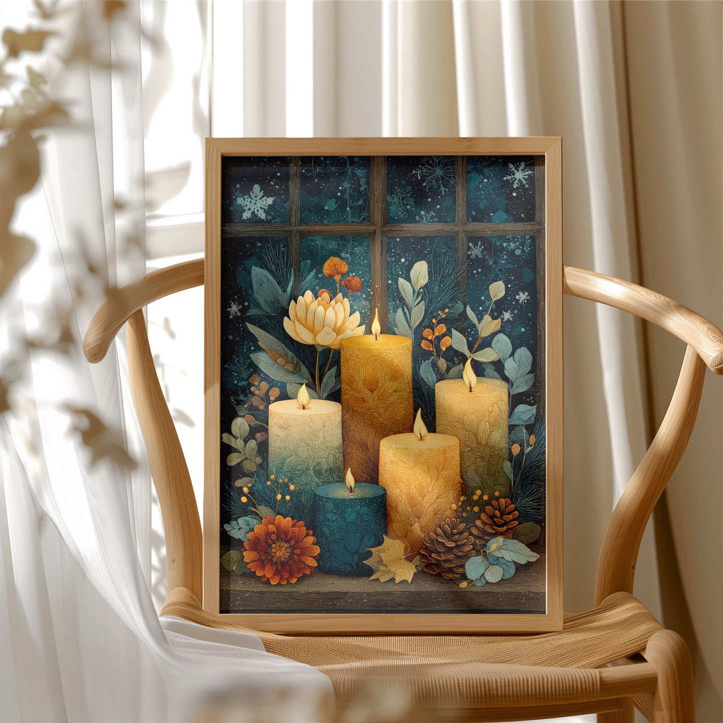 Candlelight at the Frosted Sill