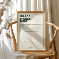 Grace Makes New