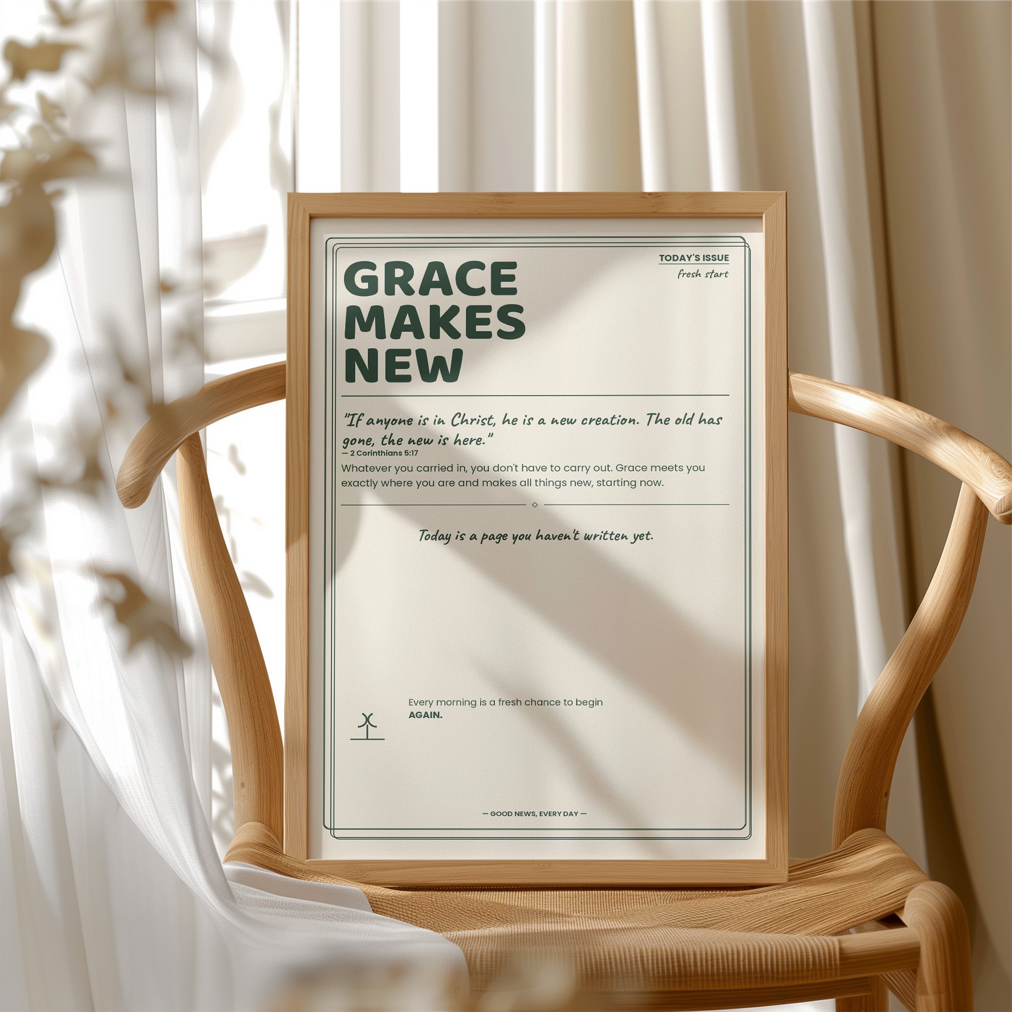Grace Makes New