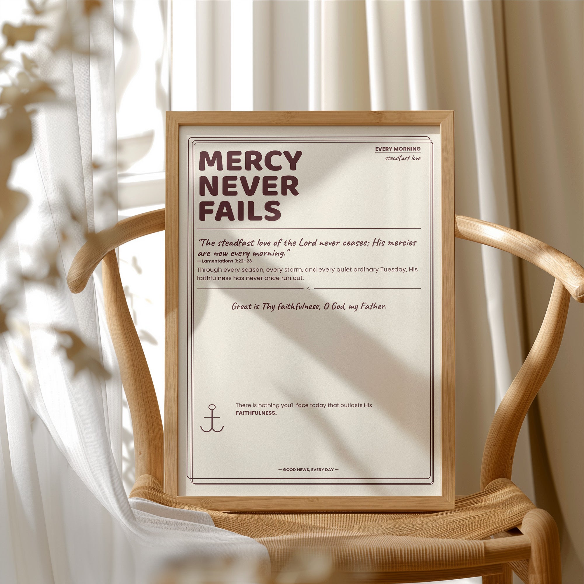 Mercy Never Fails