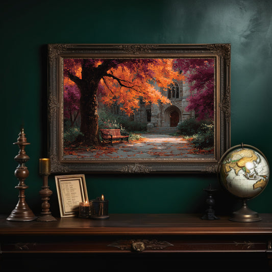 Autumn Path to the Archway