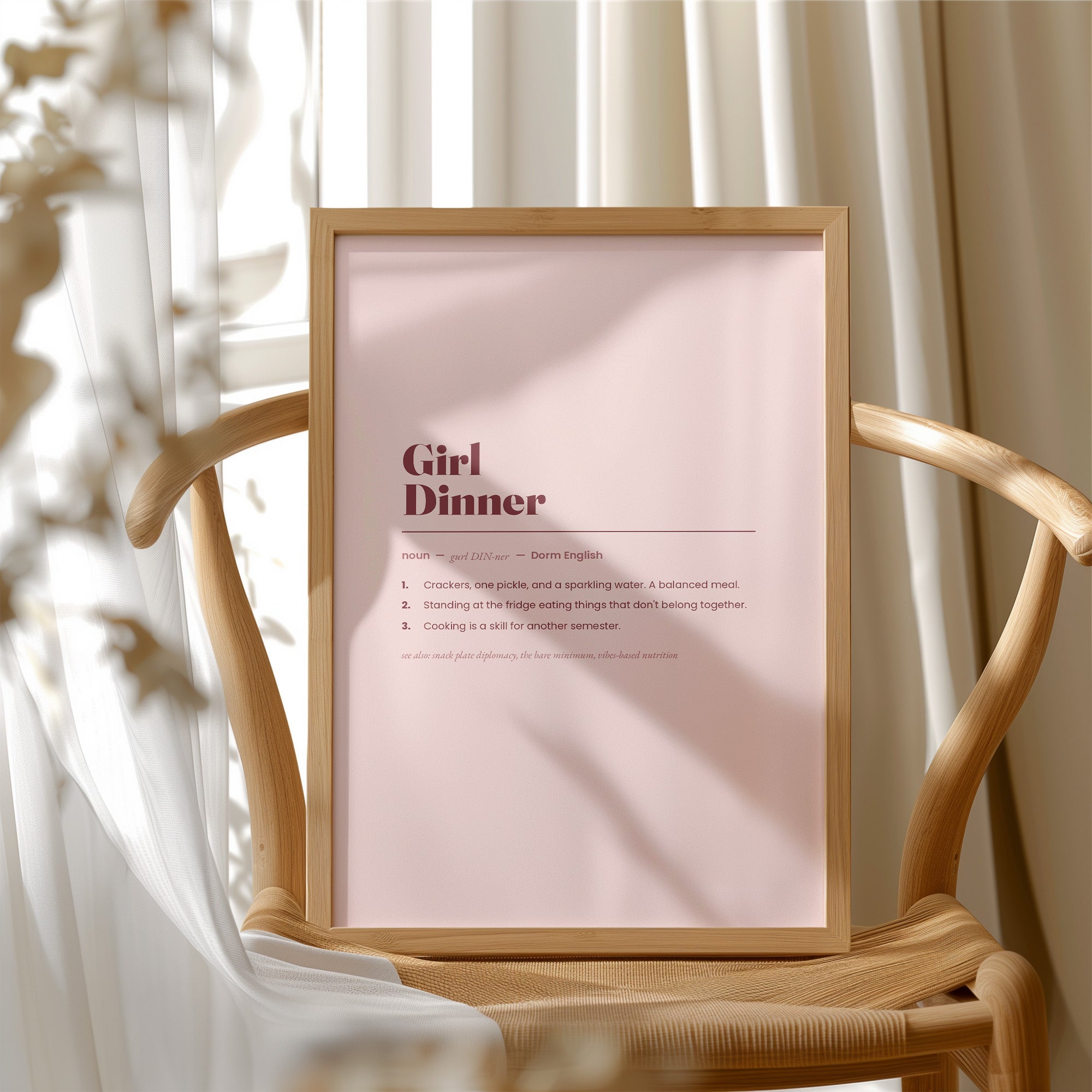 Girl Dinner