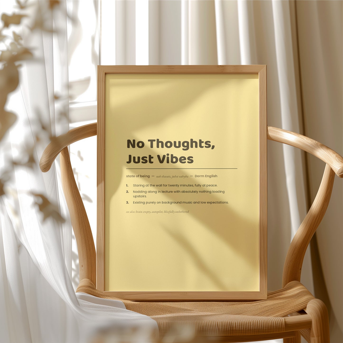No Thoughts Just Vibes