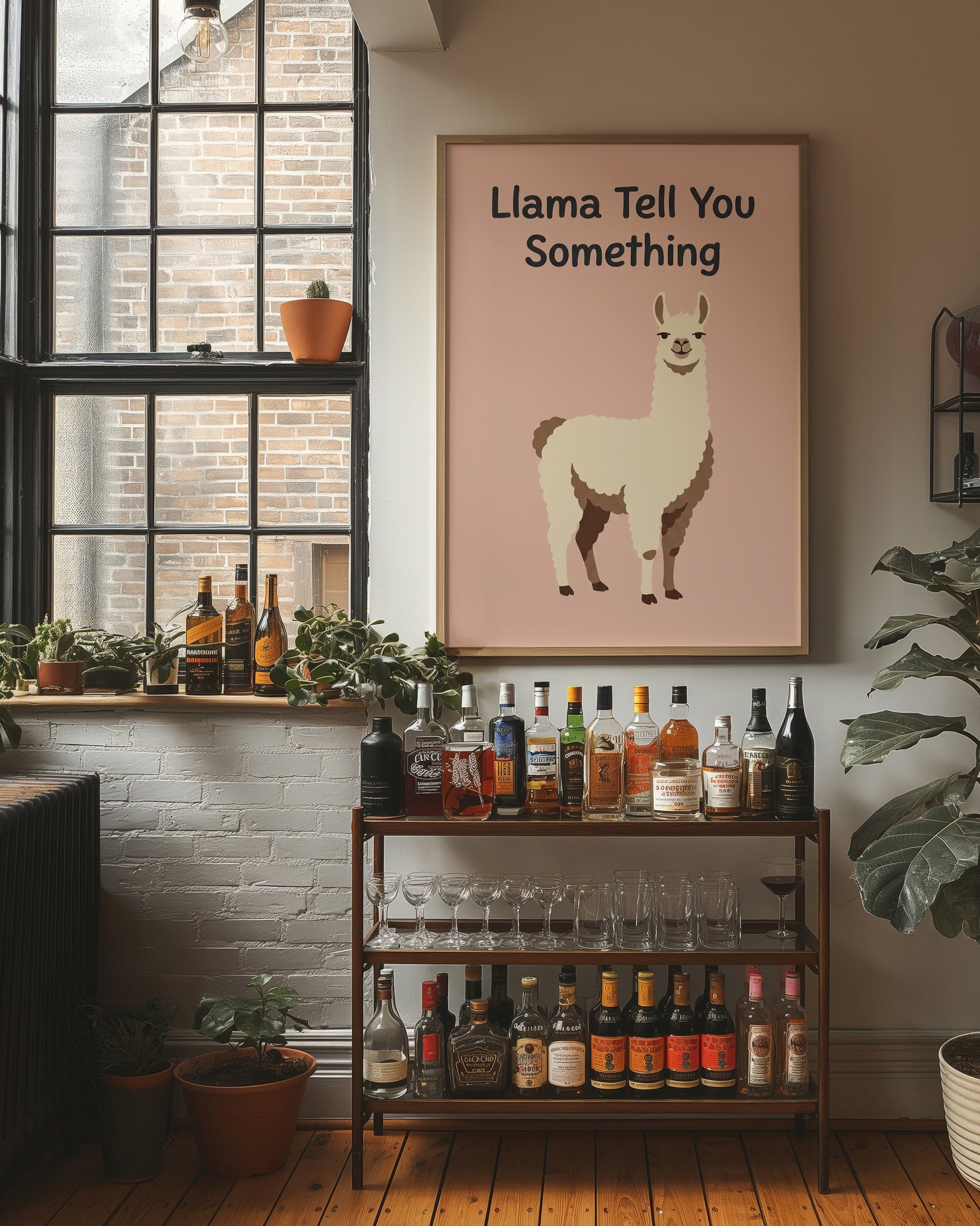 Llama Tell You Something