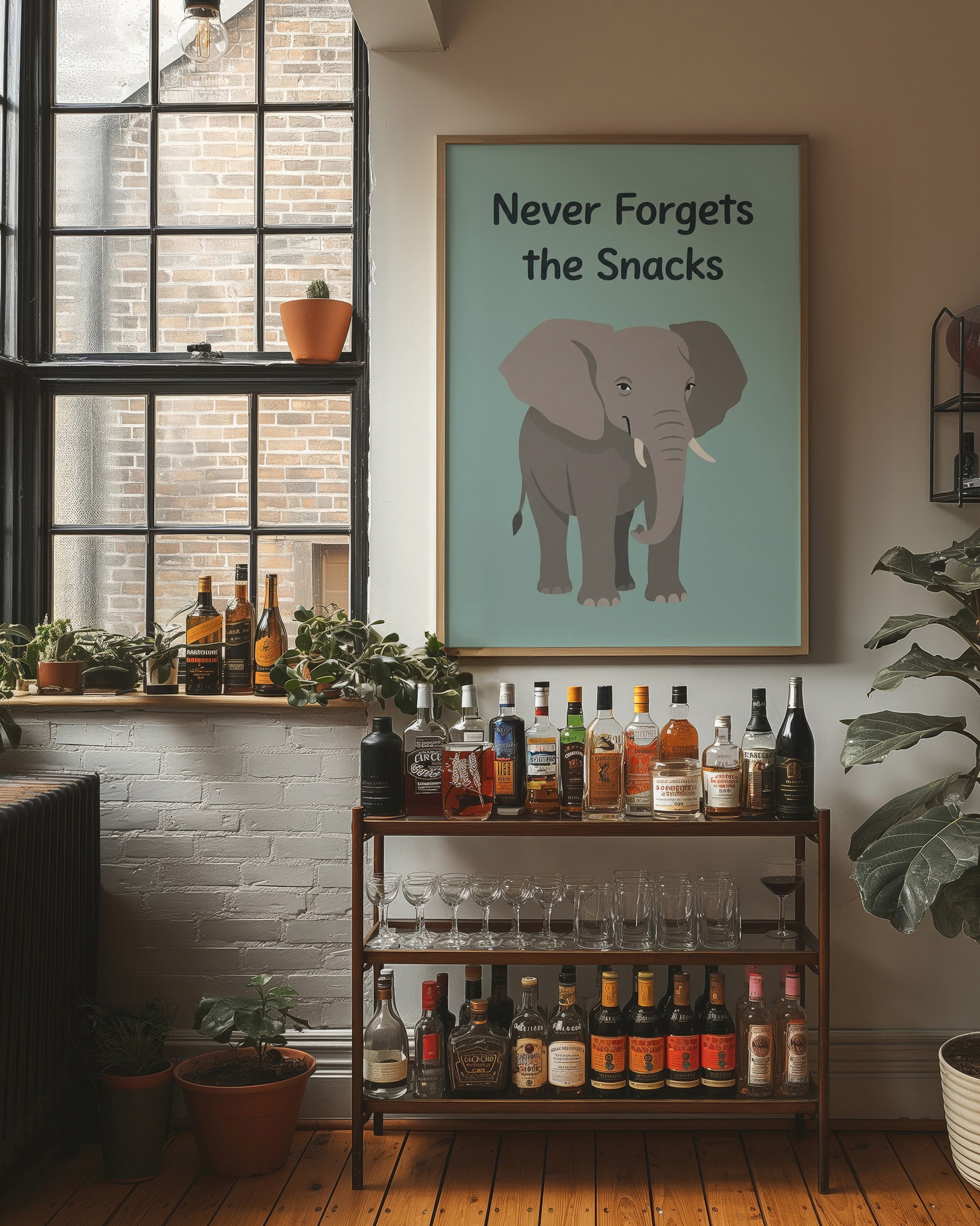 Never Forgets the Snacks