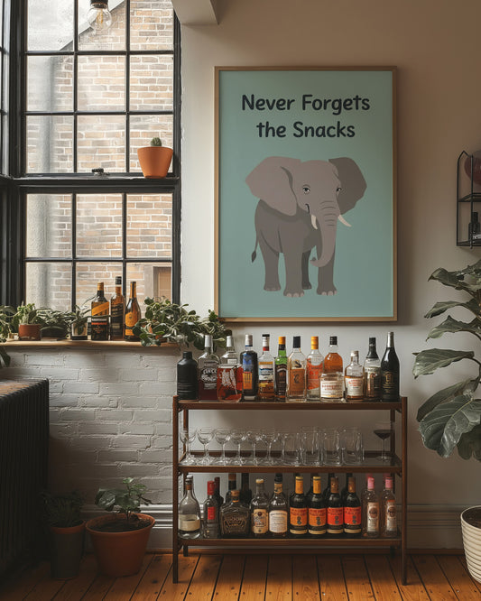 Never Forgets the Snacks