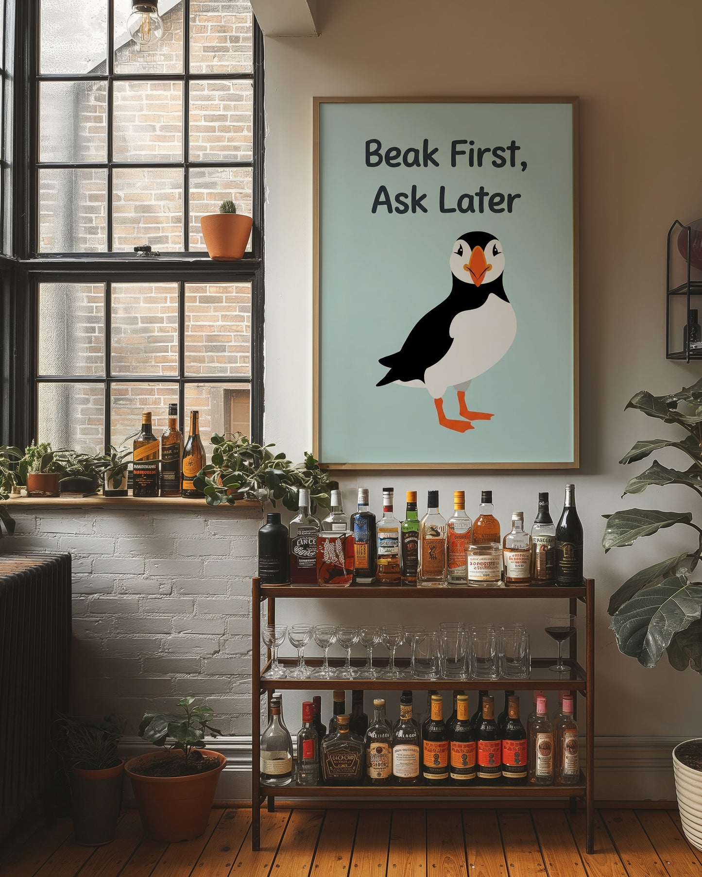 Beak First Ask Later