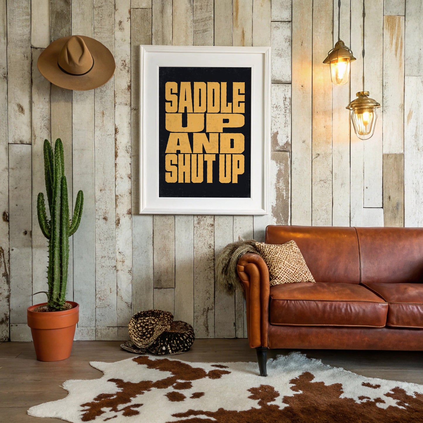 Saddle Up and Shut Up