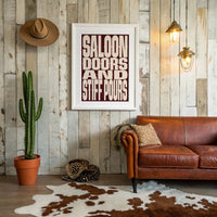 Saloon Doors and Stiff Pours