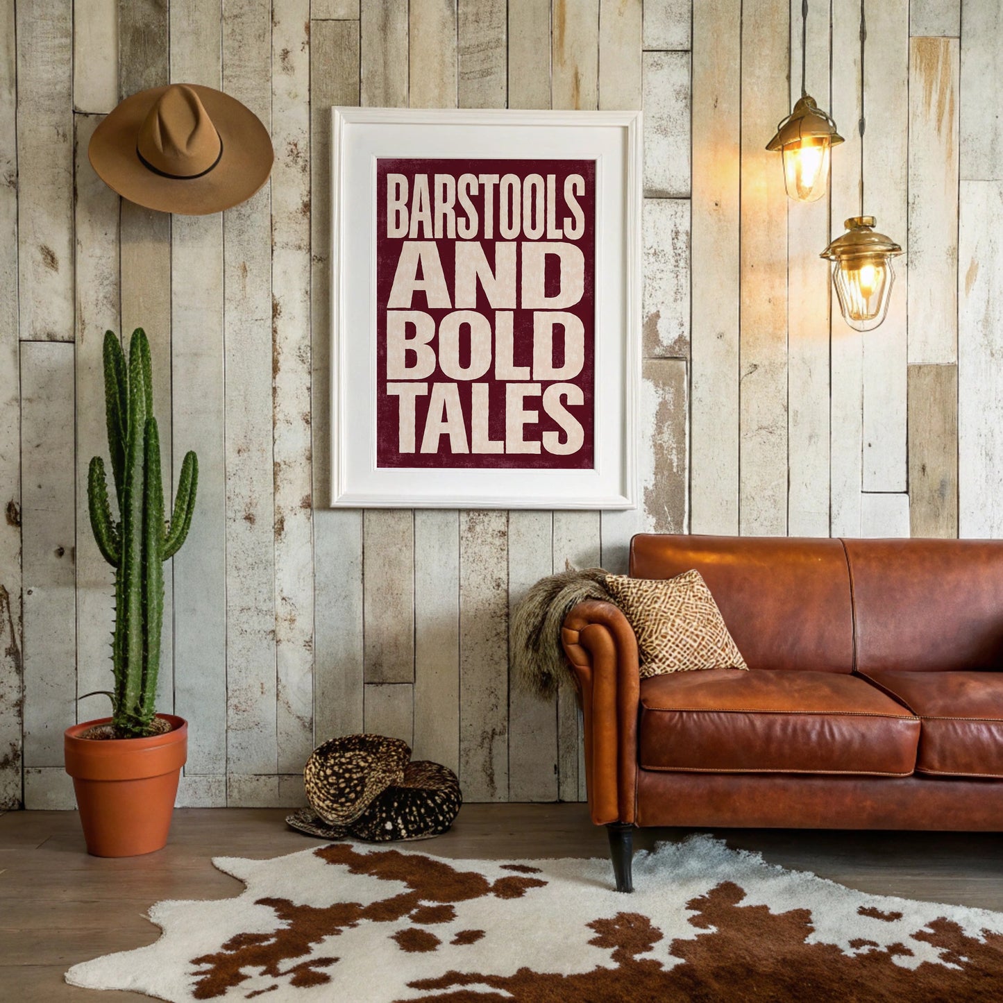 Barstools and Bold Tales