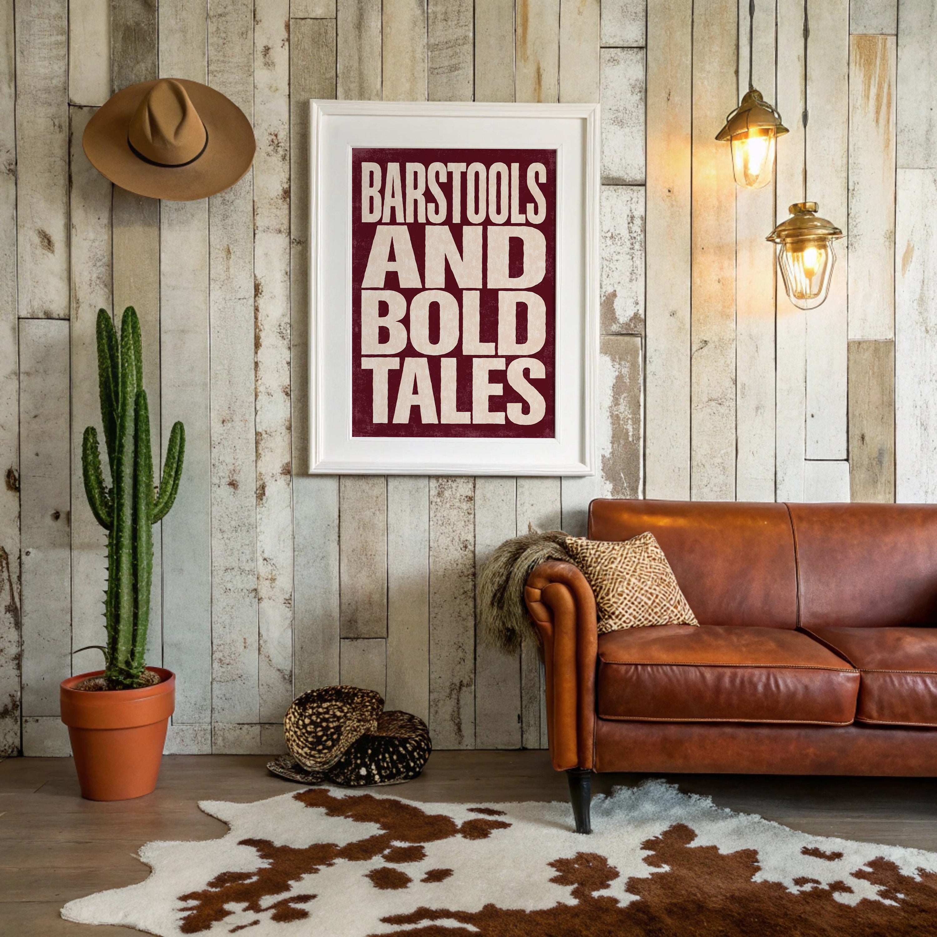 Barstools and Bold Tales