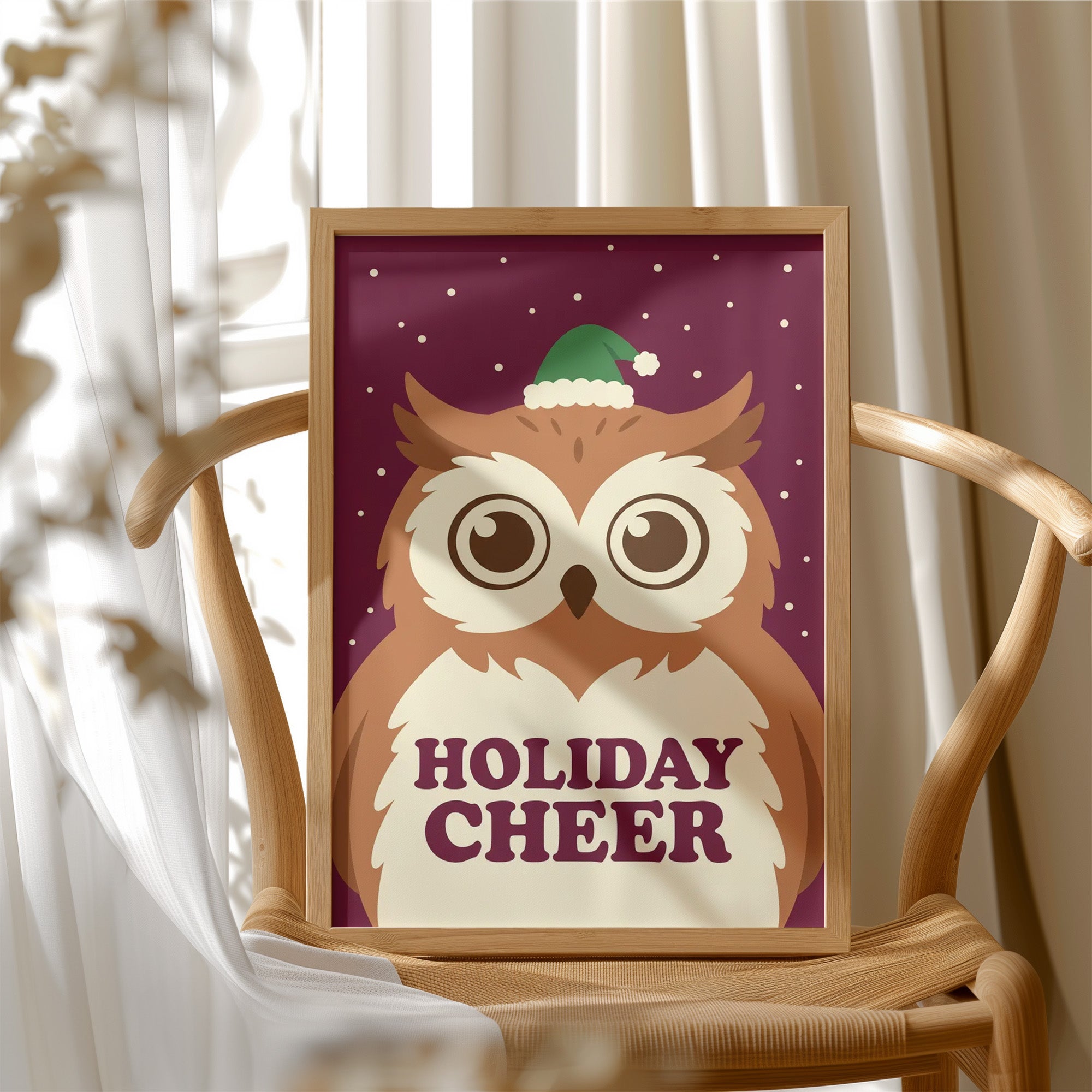 Owl's Holiday Cheer