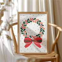 Modernist Wreath Portrait