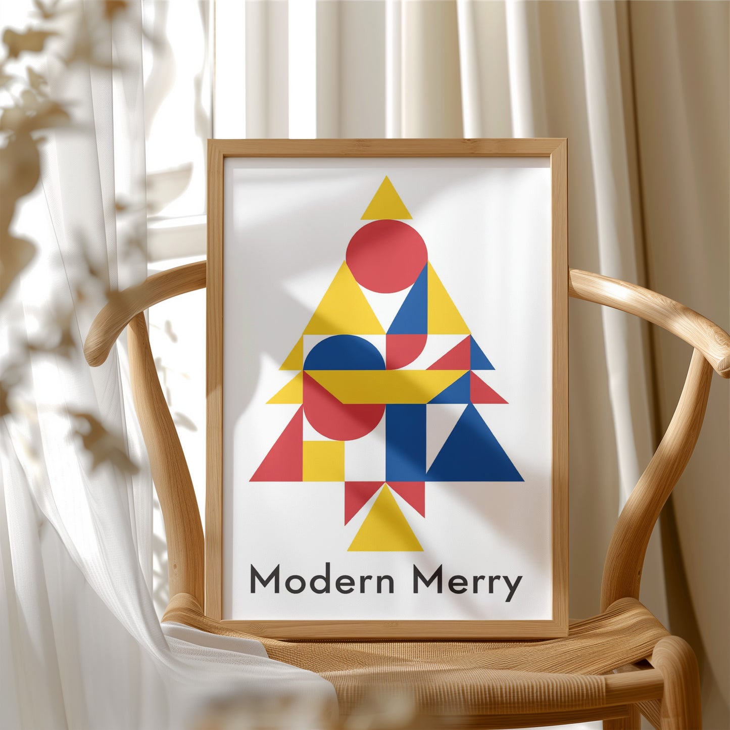 Geometric Yuletide Cheer