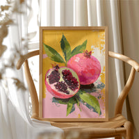 Pomegranate in Sunlight