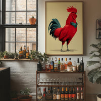 Scarlet Rooster Stance