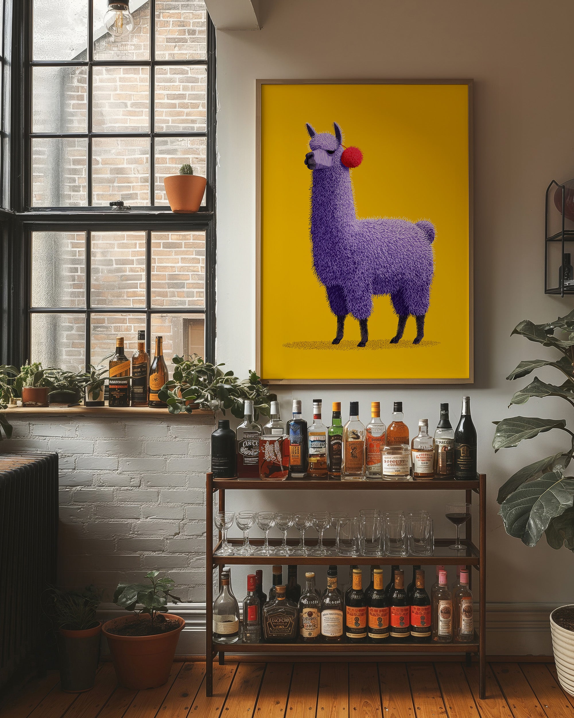 Purple Llama, Pom Pom Attitude