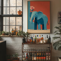 Blue Elephant, Blossom Trunk