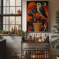 Barn Owl, Desert Moon Basket