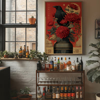 Raven and the Crimson Blooms