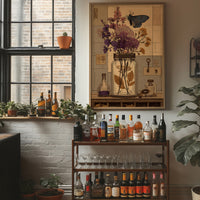 Apothecary Jar, Dried Blooms