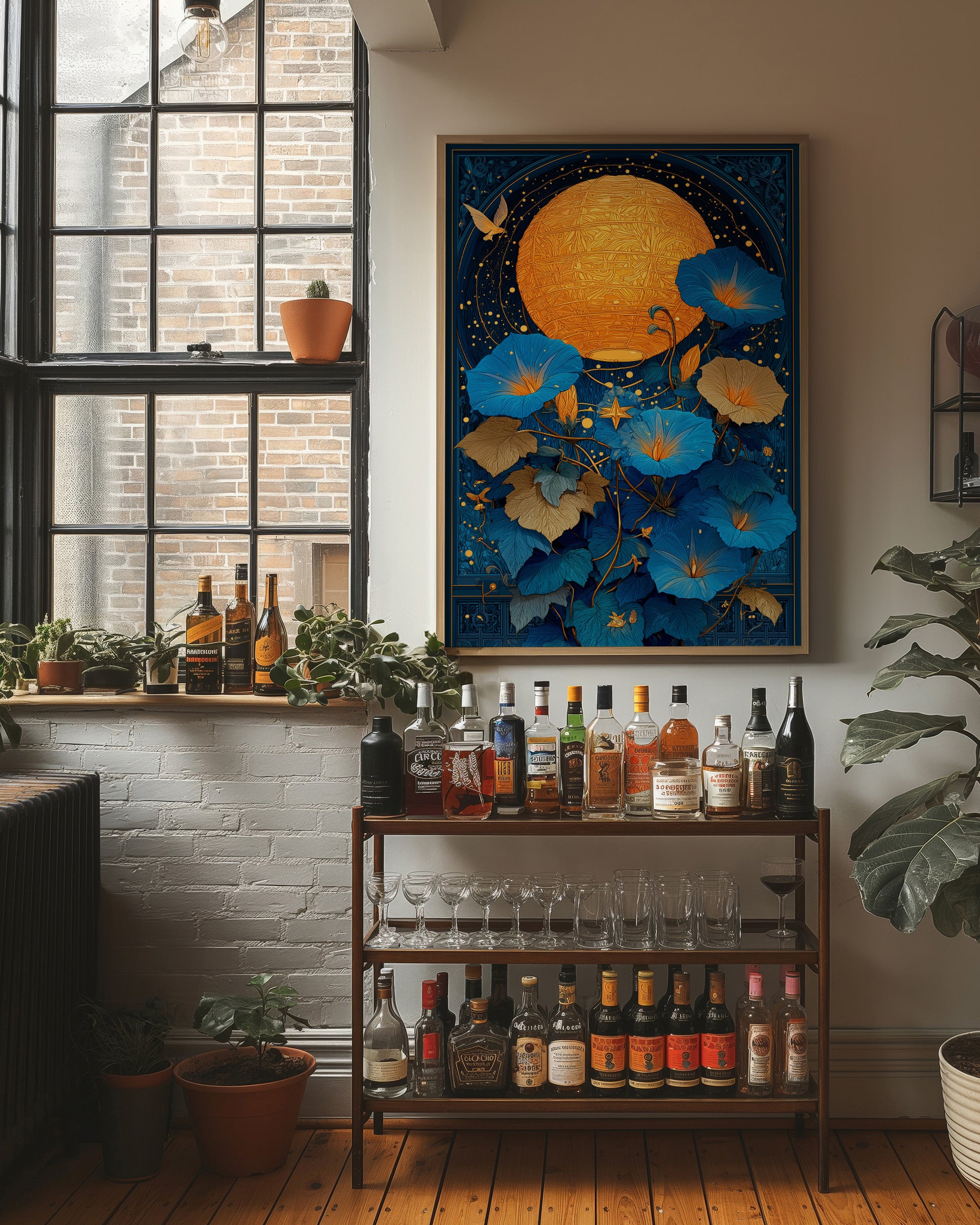 Moonflowers at Midnight