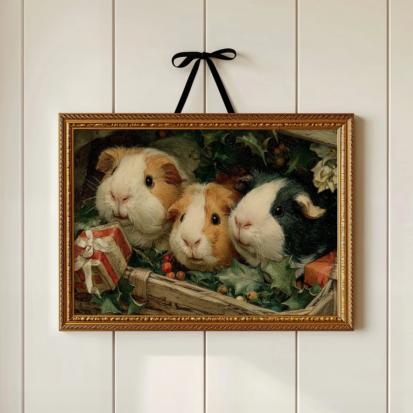 Three Little Christmas Piggies