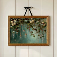Winter Roses Hung With Crystal