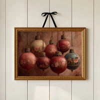 Antique Baubles in Rose and Rust