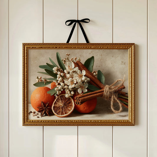Cinnamon Sticks and Orange Blossom