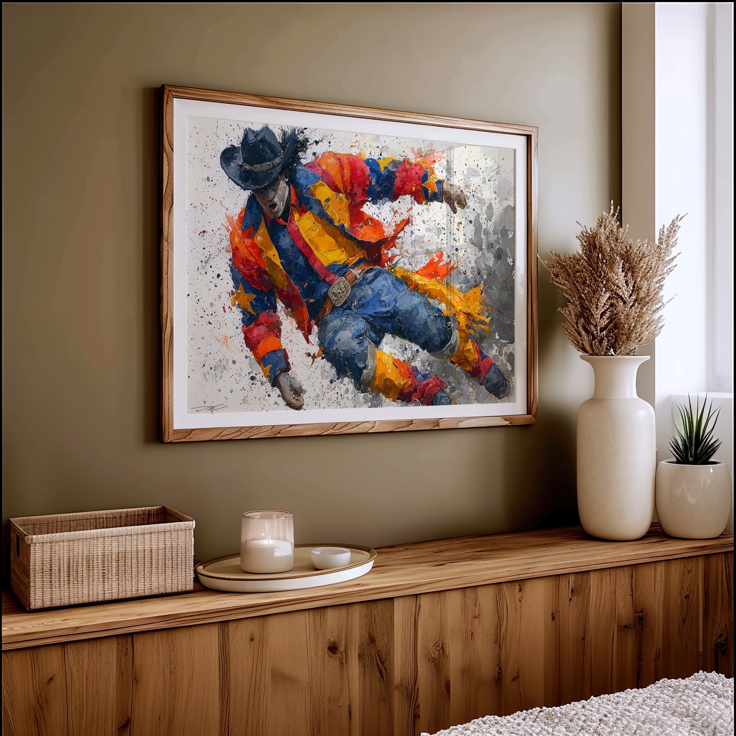 Rodeo Rider in Motion
