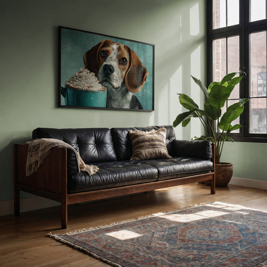 Beagle with Whipped Cocoa