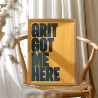 Grit Got Me Here