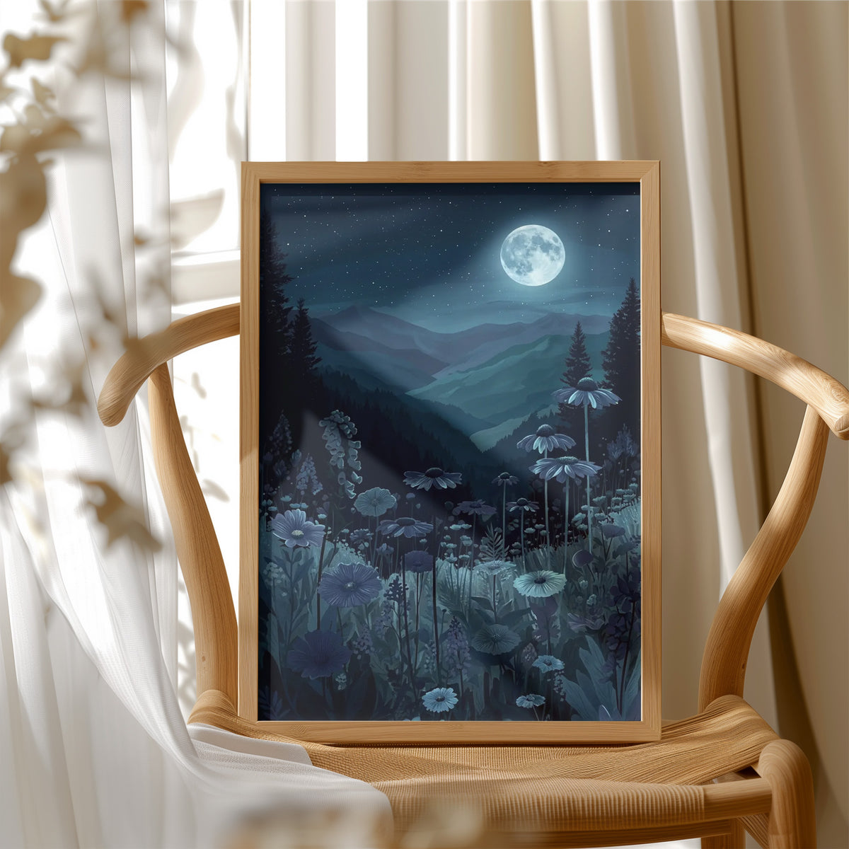 Moonlit Meadow: The Night Shift Blooms
