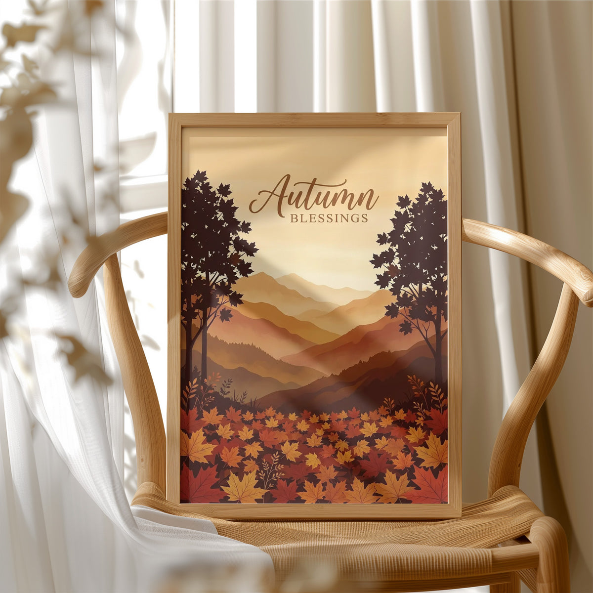 Autumn Blessings: Leaves Already Raked Themselves