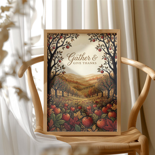 Gather & Give Thanks: Apples Already Gathered