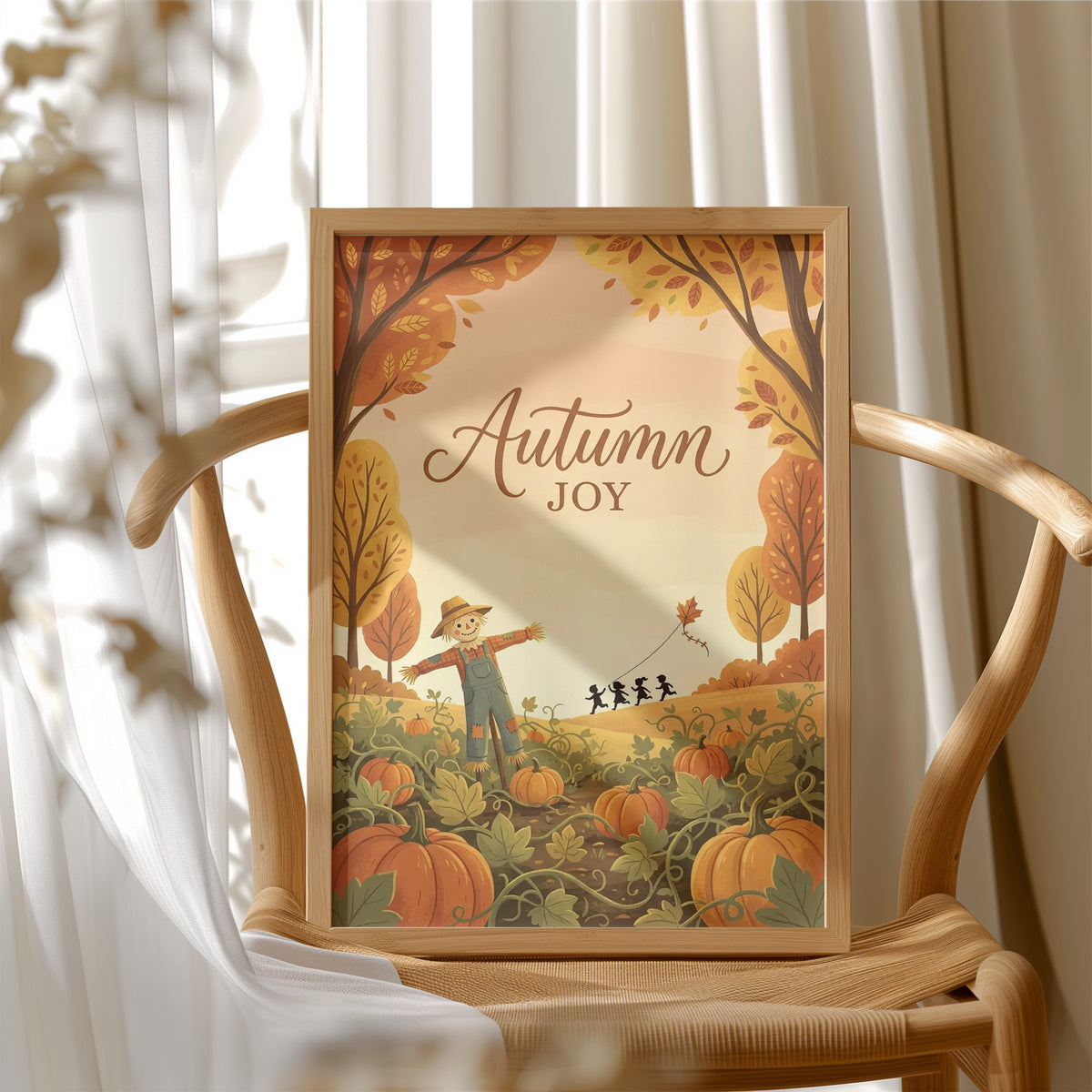Autumn Joy: Scarecrow Off Duty