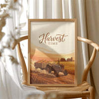Harvest Time: Tractor Drives Itself