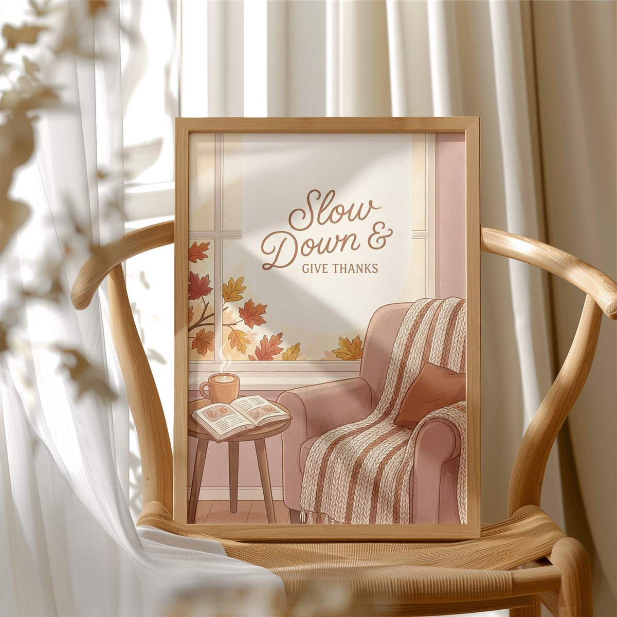 Slow Down & Give Thanks: Chair Already Claimed