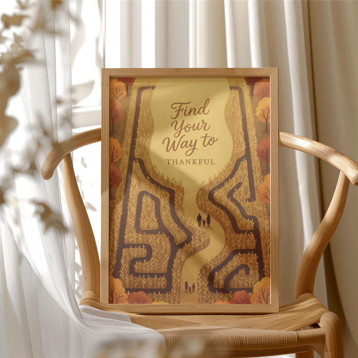 Find Your Way to Thankful: Corn Maze Edition