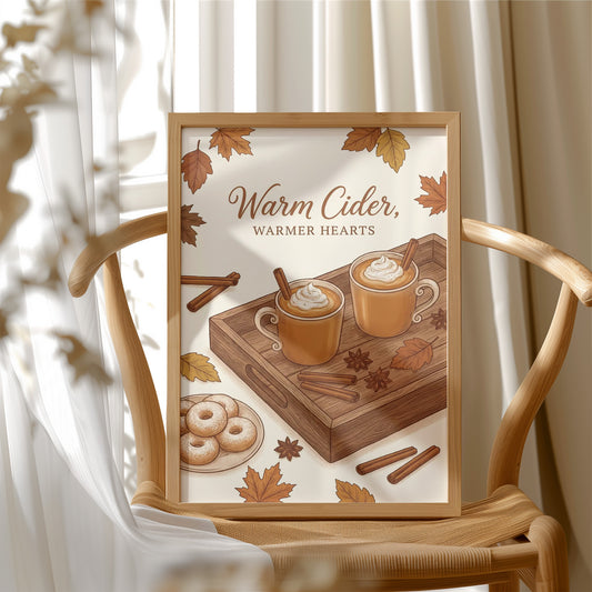 Warm Cider, Warmer Hearts: Donuts on Standby