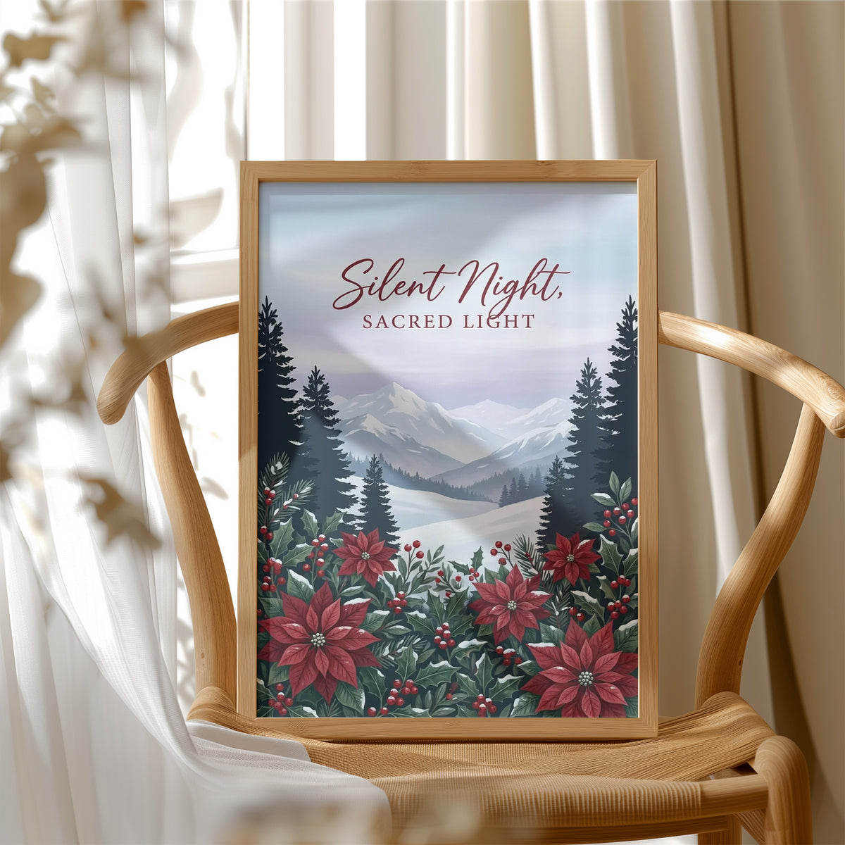 Silent Night, Sacred Light: Poinsettias Kept It Down