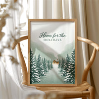 Home for the Holidays: Driveway Not Shoveled
