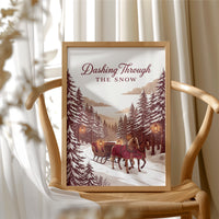Dashing Through the Snow: Sleigh Left Unattended
